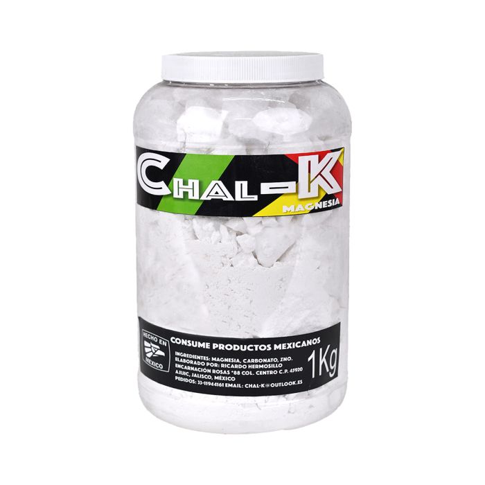 Magnesia 1 kg - Chal K de Chal K en Escalada, Complementos, Cepillos, Magnesieras y Magnesia solo en Principal