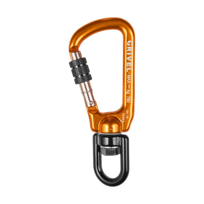 Mosquetòn Rotor Screw Lock - Grivel de Grivel en Alpinismo, Cañonismo, Escalada, Hardware, Hardware, Hardware, Mosquetones, Mosquetones y Maillones, Mosquetones solo en Principal