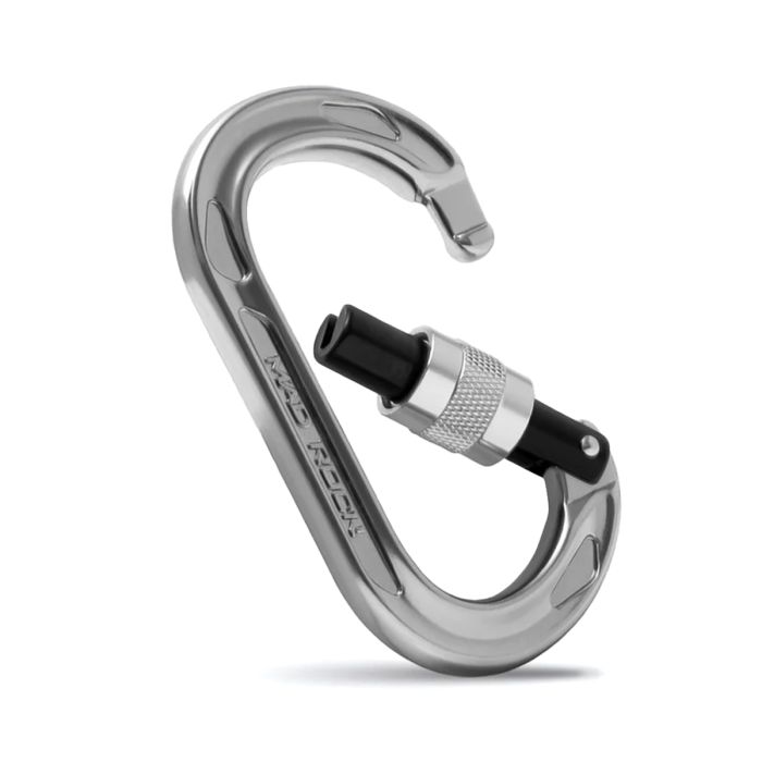 Mosquetón Oval Tech Screw Lock - Mad Rock de Mad Rock en Escalada, Alpinismo, Cañonismo, Trabajo Vertical, Hardware, Hardware, Hardware, Arborismo, Hardware, Mosquetones y Maillones, Mosquetones y Maillones, Mosquetones y Maillones, Mosquetones, Mosquetones solo en Principal