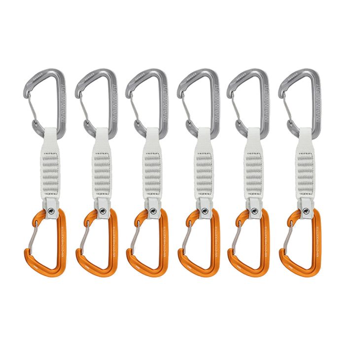 Anillas Sender Wire 12 cm 6-Pack Quickdraws - Mammut de Mammut en Alpinismo, Cañonismo, Escalada, Hardware, Hardware, Hardware, Mosquetones, Mosquetones y Maillones, Anillas solo en Principal