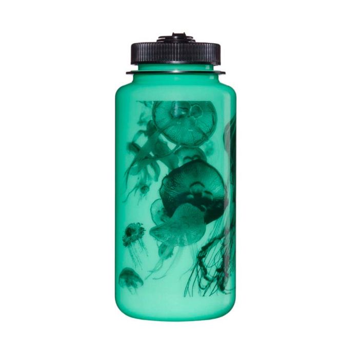 Botella Wide Mouth GloWyld 1L - Nalgene de Nalgene en Running, Alpinismo, Senderismo Y Campismo, Bikepacking, Equipo Para Senderismo Y Campismo, Equipo De Cocina, Hidratacion, Sistemas De Hidratacion, Termos y Botellas, Utensilios Tazas y Termos, Bidones y Ánforas, ANFORAS Y BOTELLAS solo en Principal