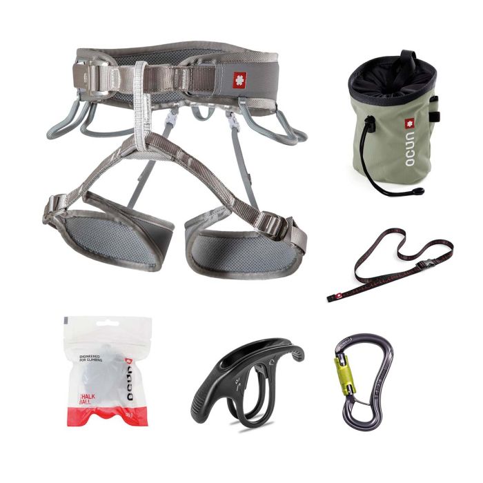 Kit de Escalada Twist Set - Ocun de Ocun en Escalada, Arneses, Hardware, Arnés Unisex, Arnés Dama, Arnés Caballero, Mosquetones solo en Principal Kit de Escalada Twist Set - Ocun de Ocun en Escalada, Arneses, Hardware, Arnés Unisex, Arnés Dama, Arnés Caballero, Mosquetones solo en Principal