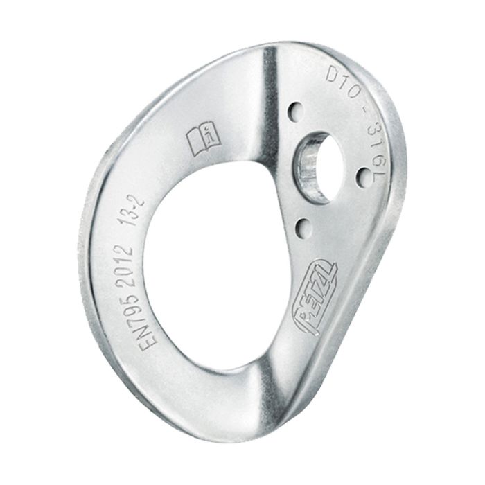 Plaqueta Coeur Acero Inoxidable 10 mm - Petzl de Petzl en Trabajo Vertical, Cañonismo, Escalada, Hardware, Hardware, Hardware, Anclajes y Placas, Anclajes y Placas, Placas, Anclajes y Equipo de Armado solo en Principal