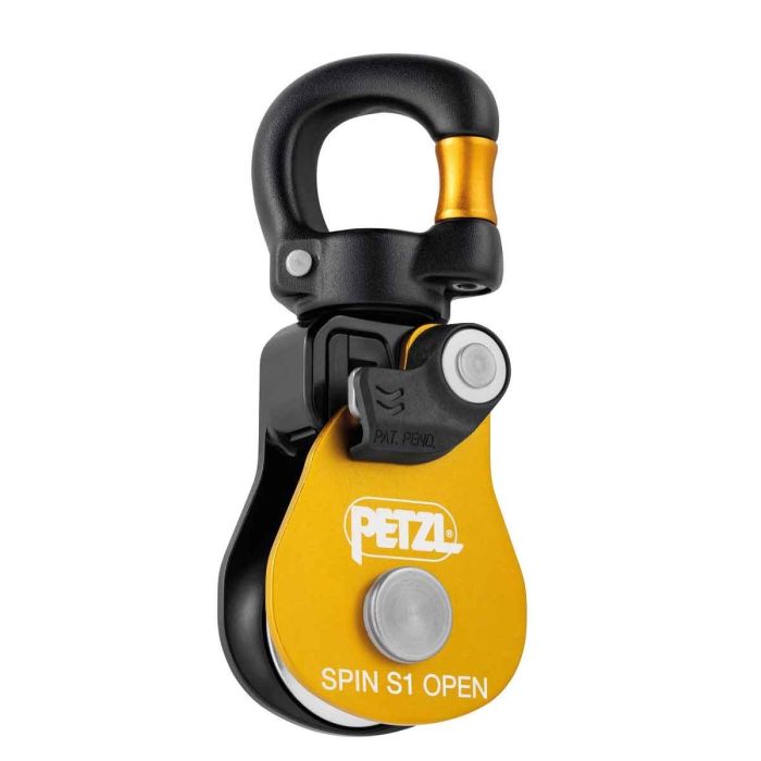 Polea Spin S1 Open - Petzl de Petzl en Rebajas, Trabajo Vertical, Hardware, Poleas solo en Principal