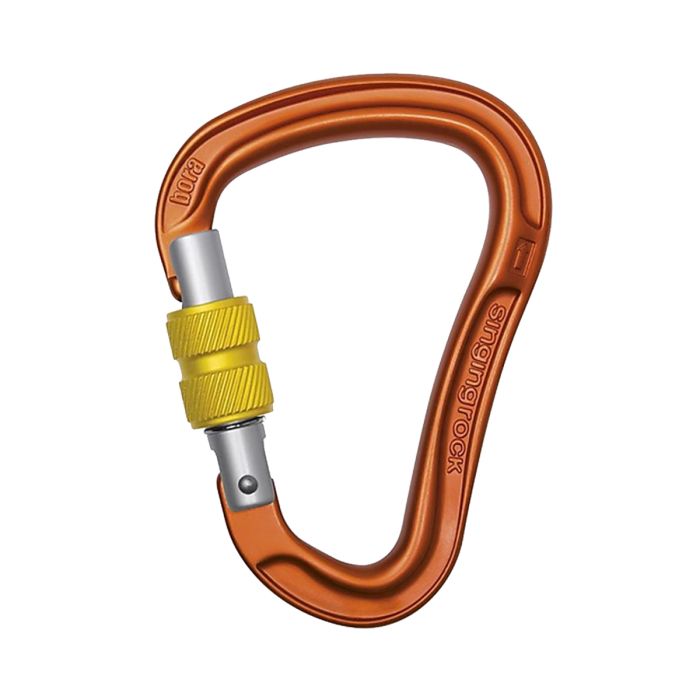 Mosquetón Bora Screw Lock - Singing Rock de Singing Rock en Trabajo Vertical, Cañonismo, Escalada, Hardware, Hardware, Hardware, Mosquetones y Maillones, Mosquetones y Maillones, Mosquetones solo en Principal