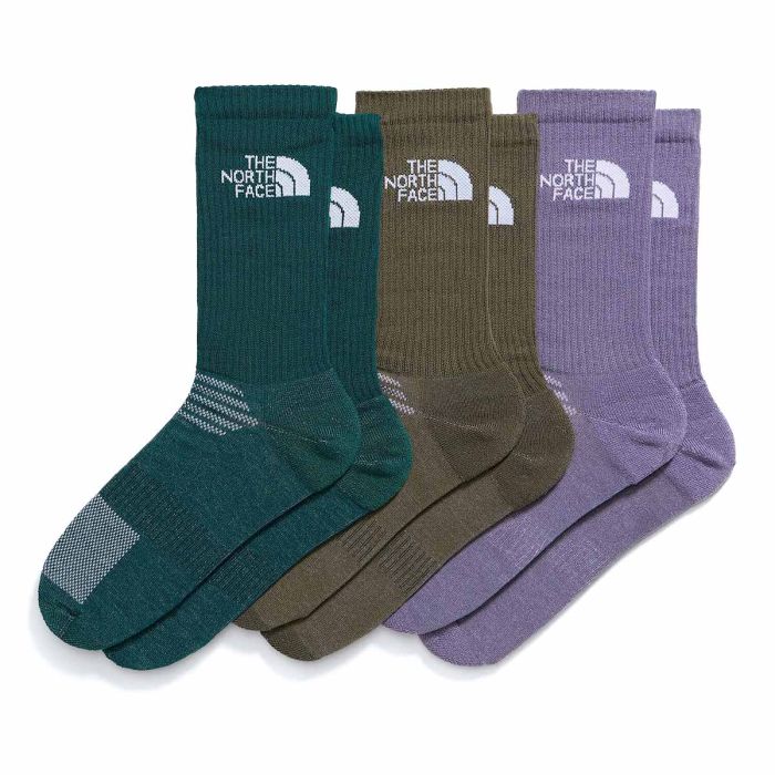 Calcetas MultiSport Cush Crew 3 Pares - The North Face de The North Face en Bikepacking, Senderismo Y Campismo, Running, Ropa, Ropa De Senderismo, Ropa, Calcetas, Calcetas, Calcetas solo en Principal