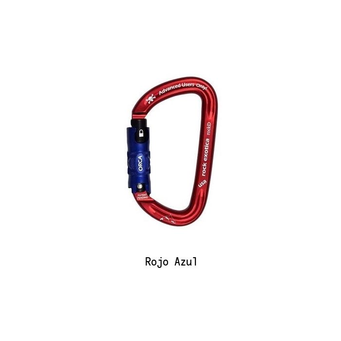 Mosquetón RockD Orca-Lock - Rock Exótica de Rock Exotica en Escalada, Alpinismo, Cañonismo, Trabajo Vertical, Hardware, Hardware, Hardware, Arborismo, Hardware, Mosquetones y Maillones, Mosquetones y Maillones, Mosquetones y Maillones, Mosquetones, Mosquetones solo en Principal
