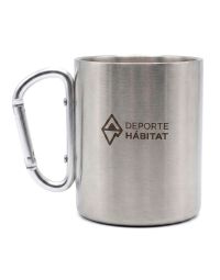 Taza Mosquetón DH - Deporte Hábitat de Deporte Habitat en Bikepacking, Senderismo Y Campismo, Equipo Para Bikepacking, Equipo De Cocina, COCINA Y COMPLEMENTOS, Café y Té solo en Principal