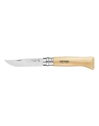 Cuchillo No.8 Acero Inoxidable - Opinel de Opinel en Bikepacking, Senderismo Y Campismo, Salud y Protección, Equipo Para Bikepacking, Equipo Para Senderismo Y Campismo, Complementos, Herramientas y Primeros Auxilios, Supervivencia y Primeros Auxilios, Herramientas y Orientación solo en Principal
