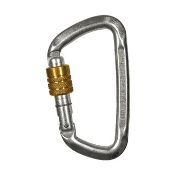 Mosquetón de acero D Shape TG Screw Lock - Climbing Technology de Climbing Technology en Escalada, Alpinismo, Cañonismo, Trabajo Vertical, Hardware, Hardware, Hardware, Arborismo, Hardware, Mosquetones y Maillones, Mosquetones y Maillones, Mosquetones y Maillones, Mosquetones, Mosquetones solo en Principal