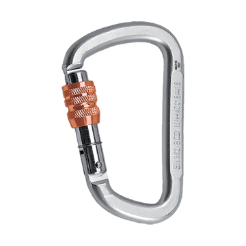 Mosquetón de Acero D KL-S Screw Lock - Rock Empire de Rock Empire en Escalada, Alpinismo, Cañonismo, Trabajo Vertical, Hardware, Hardware, Hardware, Arborismo, Hardware, Mosquetones y Maillones, Mosquetones y Maillones, Mosquetones y Maillones, Mosquetones, Mosquetones solo en Principal