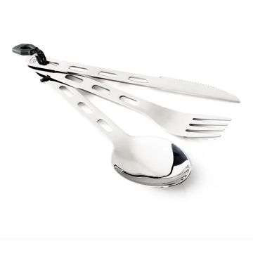 Set de Cubiertos Glacier Stainless 3 pz. Ring Cutlery - GSI Outdoor de Gsi Outdoors en Rebajas, Senderismo Y Campismo, Alpinismo, Equipo De Cocina, Equipo De Cocina, Utensilios, Sets de Cocina solo en Principal