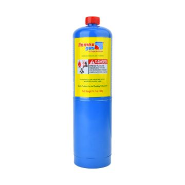 Cartucho de Gas Propano 400 gr - Linmex de Linmexgas en Senderismo Y Campismo, Equipo De Cocina, Estufas, Mecheros y Gas solo en Principal