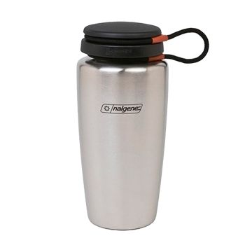 Botella Wide Mouth Sainless Steel Backpacker 1L - Nalgene de Nalgene en Bikepacking, Senderismo Y Campismo, Running, Hidratacion, Equipo Para Senderismo Y Campismo, Sistemas De Hidratacion, ANFORAS Y BOTELLAS, Termos y Botellas, Bidones y Ánforas solo en Principal