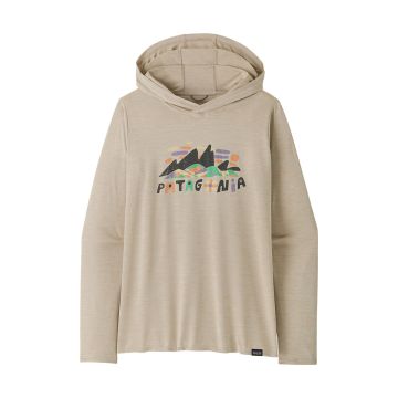 Playera Capilene Cool Daily Graphic Hoody Mujer - Patagonia de Patagonia en Lo más nuevo, Viaje, Running, Senderismo Y Campismo, Ropa De Senderismo, Lifestyle Outdoor, Ropa, Playeras y Camisas, Playeras, Camisas Playeras y Tank tops solo en Principal