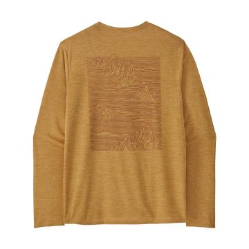 Playera Long-Sleeved Capilene Cool Daily Graphic - Patagonia de Patagonia en Running, Viaje, Senderismo Y Campismo, Bikepacking, Ropa De Senderismo, Lifestyle Outdoor, Ropa, Ropa, Playeras y Camisas, Camisas Playeras y Tank tops, Playeras, Ropa Superior solo en Principal