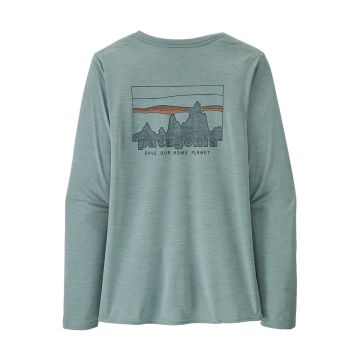Playera Long-Sleeved Capilene Cool Daily Graphic Mujer - Patagonia de Patagonia en Running, Viaje, Senderismo Y Campismo, Bikepacking, Ropa De Senderismo, Lifestyle Outdoor, Ropa, Ropa, Playeras y Camisas, Camisas Playeras y Tank tops, Playeras, Ropa Superior solo en Principal