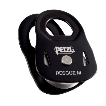 Polea Rescue M Black - Petzl de Petzl en Trabajo Vertical, Hardware, Poleas solo en Principal