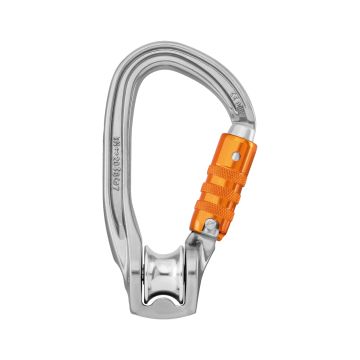 Mosquetón con Polea RollClip Z Triact Lock - Petzl de Petzl en Trabajo Vertical, Cañonismo, Escalada, Hardware, Hardware, Hardware, Mosquetones y Maillones, Mosquetones y Maillones, Mosquetones solo en Principal