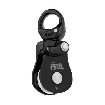 Polea Spin L1 Black - Petzl de Petzl en Trabajo Vertical, Hardware, Poleas solo en Principal