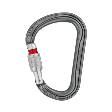 Mosquetón William Screw Lock - Petzl de Petzl en Escalada, Alpinismo, Cañonismo, Trabajo Vertical, Hardware, Hardware, Hardware, Arborismo, Hardware, Mosquetones y Maillones, Mosquetones y Maillones, Mosquetones y Maillones, Mosquetones, Mosquetones solo en Principal
