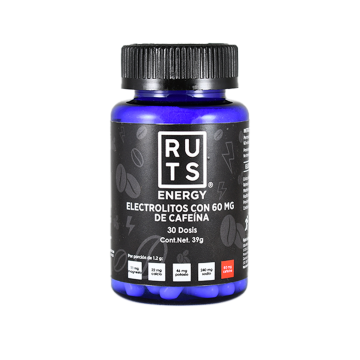 Pastillas de Electrolitos con Cafeína 60 mg - Ruts de Ruts en Running, Energeticos / Hidratacion, Capsulas y Tabletas solo en Principal