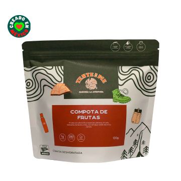 Alimento Deshidratado Compota de Frutas 120 gr - TenteEnPie de Tenteenpie en Senderismo Y Campismo, Equipo Para Senderismo Y Campismo, Supervivencia y Primeros Auxilios solo en Principal