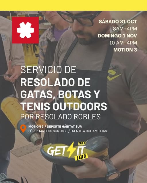 Jornada de resolado de gatas, botas y tenis outdoor